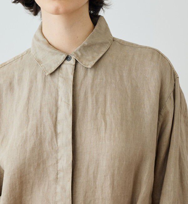 JAMES PERSE「ライトウェイトリネン シャツワンピース WKO6965」|ワンピース|