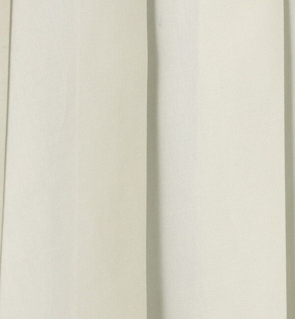 DES PRES「スビンコットンツイル プリーツスカート」|フレア|