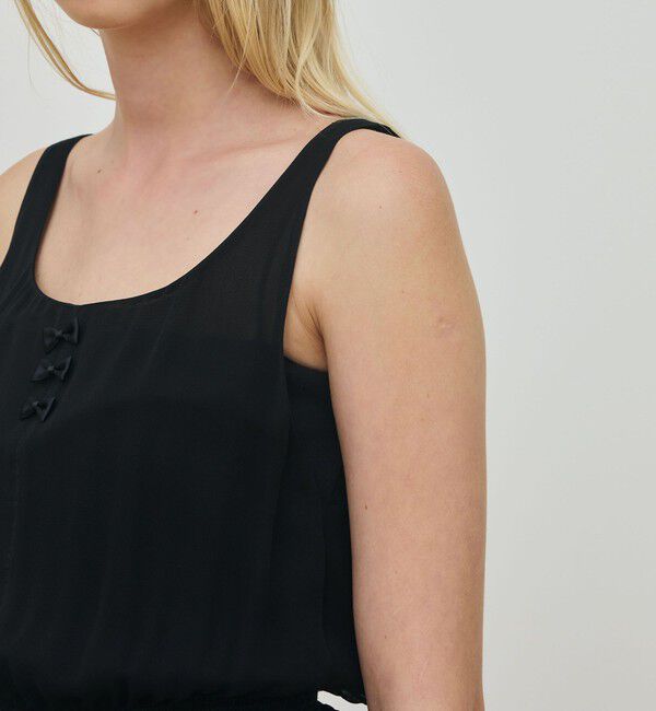 DES PRES「シルクシフォン ペプラムブラウス」|シャツ・ブラウス|