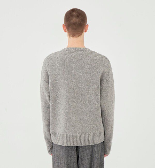 GALERIE VIE「ファインウール クルーネックプルオーバー」|ニット・セーター|