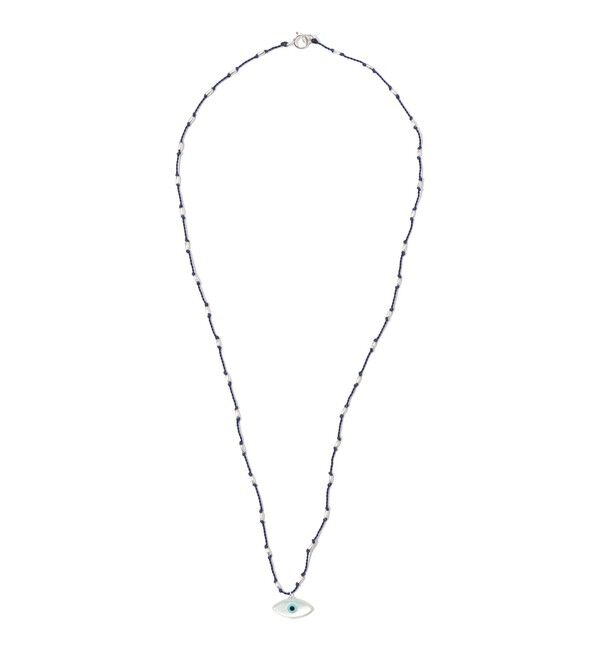 TOMORROWLAND GOODS「SEE REAL FLOWERS Evil Eye ネックレス」|ネックレス|62 ライトブルー系