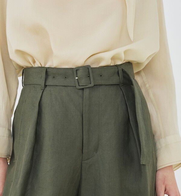 GALERIE VIE「ラミーツイル ベルテッドカーゴパンツ」|カーゴ|