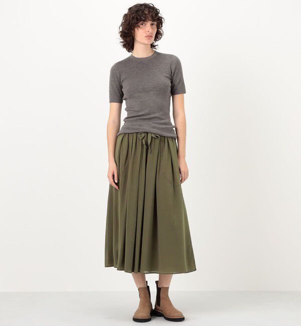 TOMORROWLAND GOODS「KristenseN DU NORD シルクスカート」|フレア|