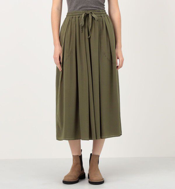 TOMORROWLAND GOODS「KristenseN DU NORD シルクスカート」|フレア|