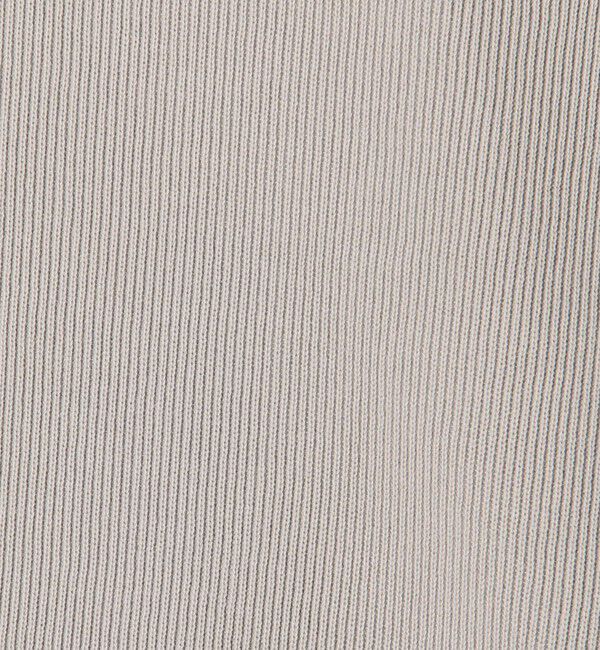 TOMORROWLAND MENS「TOMORROWLAND tricot ギザコットンポリエステルプレーティング  Vネックニット」|ニット・セーター|