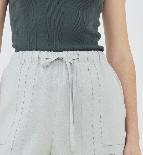 GALERIE VIE「フレンチリネン イージーストレートパンツ」|その他|