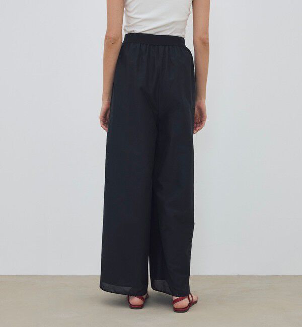 DES PRES「コットンシルクローン ギャザーワイドパンツ」|その他|