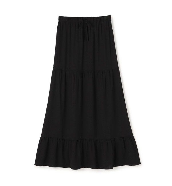 JAMES PERSE「ソフトマットロングスカート WLVW5012」|スカート|19 ブラック
