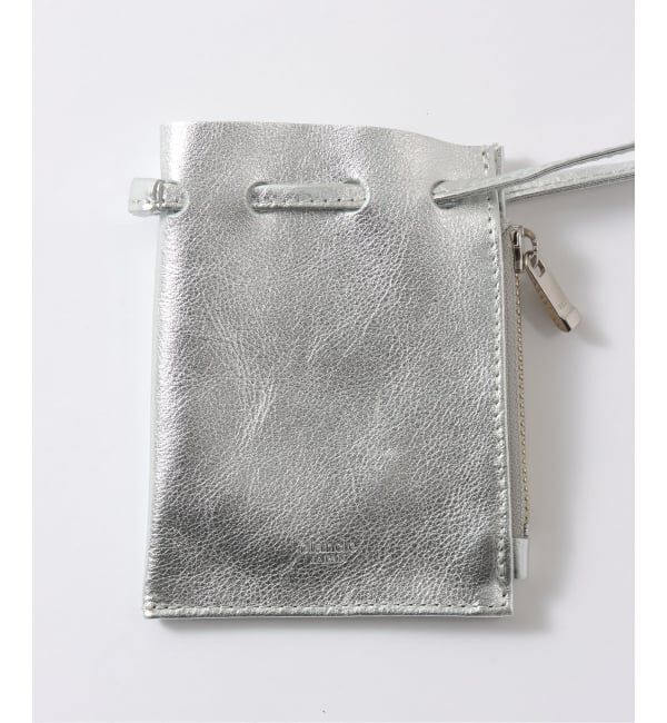  「【blancle/ ブランクレ】M.LETHER Minimini zip draw」|ショルダー・メッセンジャー|