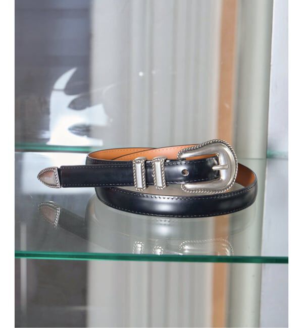  「MAISON BOINET 94603AS：ベルト」|ベルト|ブラック