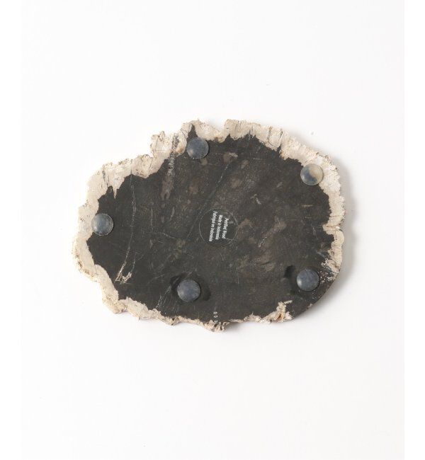 journal standard Furniture「PETRIFIED WOOD PLATE ウッドプレートS」|香水・フレグランス|