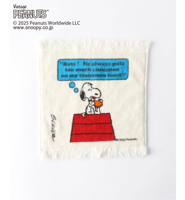 journal standard Furniture「【PEANUTS&times;JOURNAL STANDARD FURNITURE】HAND TOWEL　ハンドタオル」|タオル|