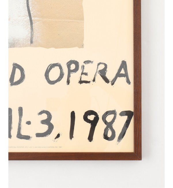 journal standard Furniture「POSTER【JIM DINE/ジム・ダイン】VENUS VEIL　アートフレーム」|その他|