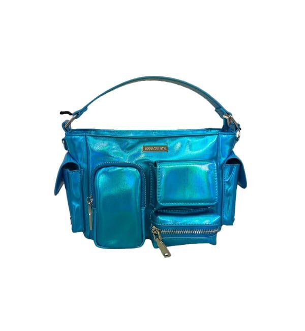 JOINT WORKS「ANNA SUI NYC / アナスイエヌワイシー マルチポケットチビバッグ」|ハンドバッグ|ブルー A