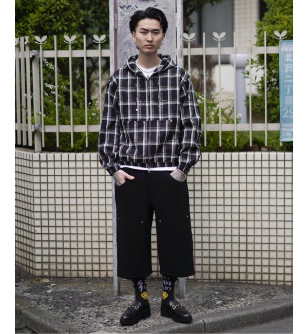 JOINT WORKS「ドビーチェック ビックシルエット フーディー / Dobby BigCheck Hooded」|その他|