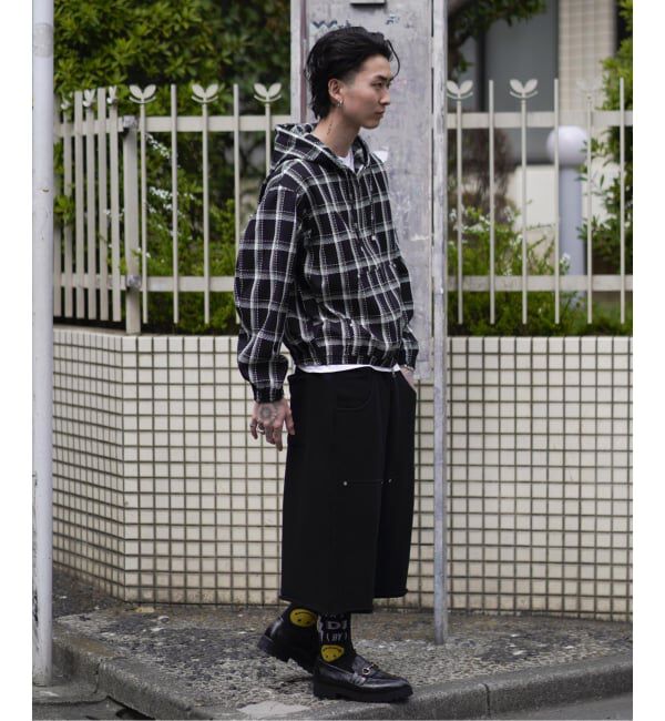JOINT WORKS「ドビーチェック ビックシルエット フーディー / Dobby BigCheck Hooded」|その他|