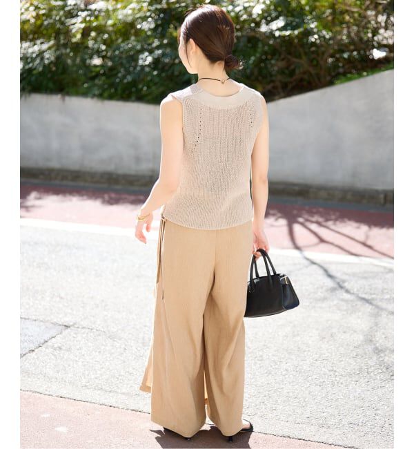 SLOBE IENA「《追加2》ニットジレ」|ニット・セーター|