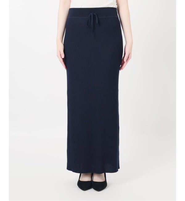 VERMEIL par iena「Embraced wool RIB スカート」|スカート|