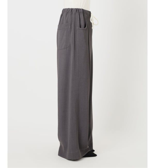 IENA LA BOUCLE「IENA LA BOUCLE ウーステッドワイドドロストパンツ」|その他|