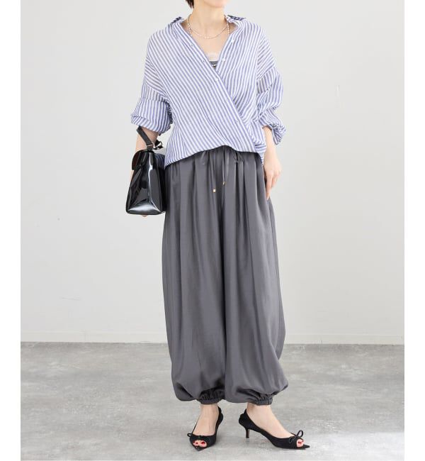 IENA「ラミーリヨセル2wayシャツ」|シャツ・ブラウス|