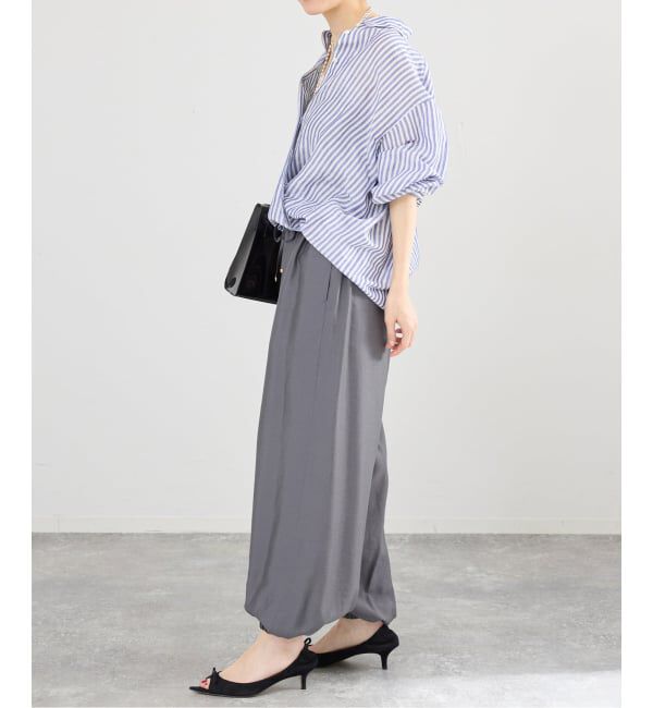 IENA「ラミーリヨセル2wayシャツ」|シャツ・ブラウス|