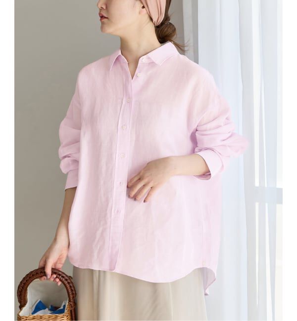 IENA「ラミーリヨセル2wayシャツ」|シャツ・ブラウス|