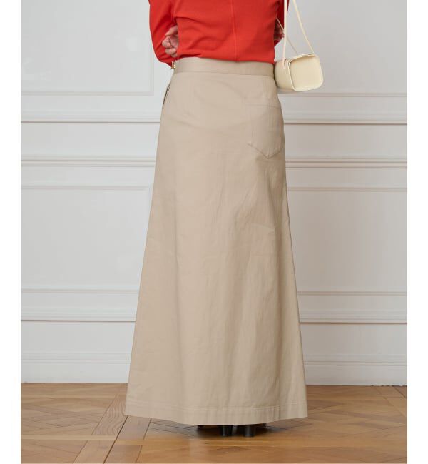 IENA LA BOUCLE「IENA LA BOUCLE チノラップスカート」|スカート|