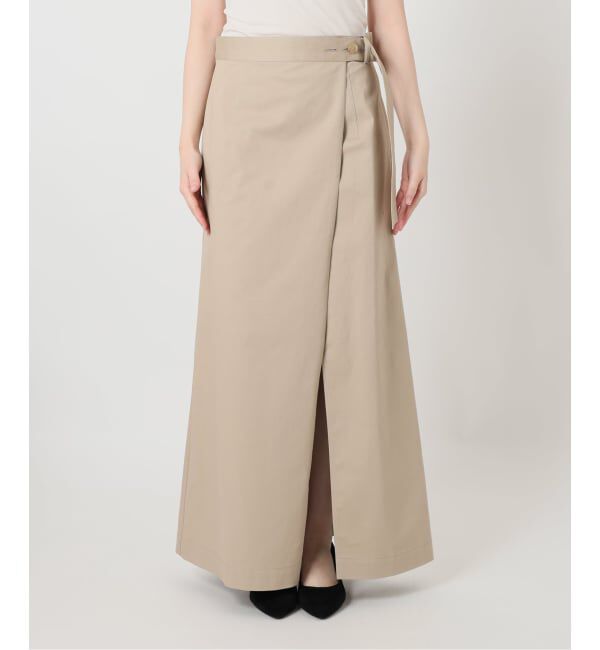 IENA LA BOUCLE「IENA LA BOUCLE チノラップスカート」|スカート|