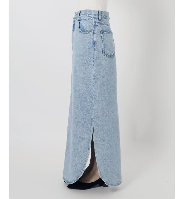 IENA LA BOUCLE「IENA LA BOUCLE ソフトデニムスリットスカート」|スカート|