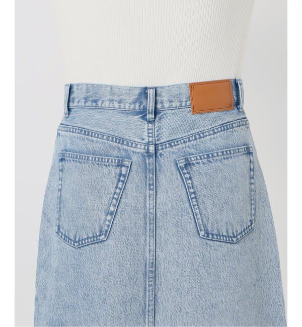 IENA LA BOUCLE「IENA LA BOUCLE ソフトデニムスリットスカート」|スカート|