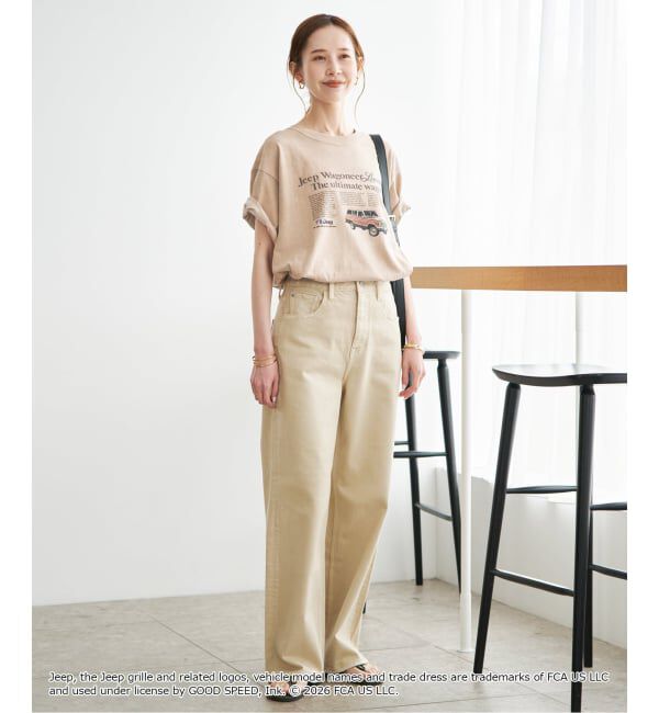 SLOBE IENA「GOOD ROCK SPEED/グッドロックスピード SLOBE別注 ジープ TEE」|Tシャツ・カットソー|