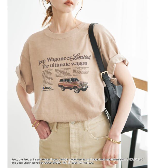 SLOBE IENA「GOOD ROCK SPEED/グッドロックスピード SLOBE別注 ジープ TEE」|Tシャツ・カットソー|