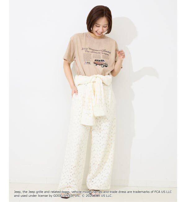 SLOBE IENA「GOOD ROCK SPEED/グッドロックスピード SLOBE別注 ジープ TEE」|Tシャツ・カットソー|