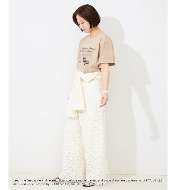 SLOBE IENA「GOOD ROCK SPEED/グッドロックスピード SLOBE別注 ジープ TEE」|Tシャツ・カットソー|