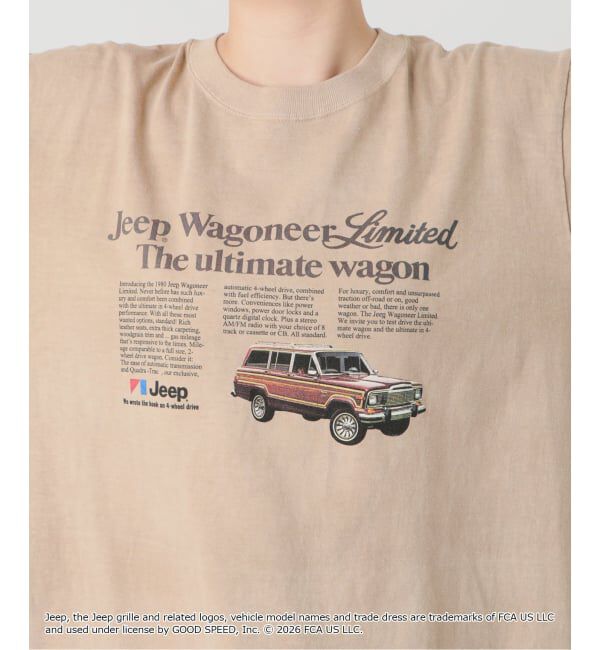 SLOBE IENA「GOOD ROCK SPEED/グッドロックスピード SLOBE別注 ジープ TEE」|Tシャツ・カットソー|