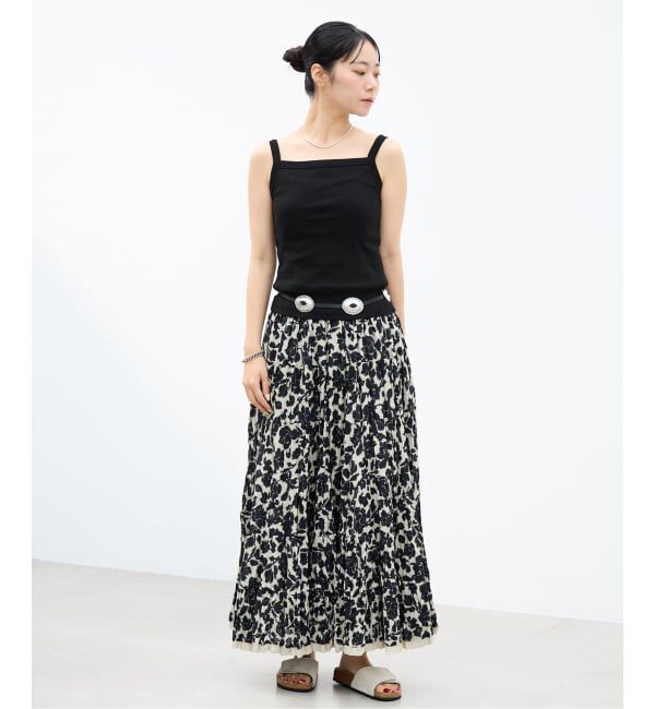 IENA「《予約》FLORE FLORE/フローレフローレ MAYCAMI キャミソール」|キャミソール|