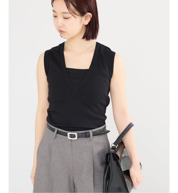 IENA「《予約》FLORE FLORE/フローレフローレ MAYCAMI キャミソール」|キャミソール|