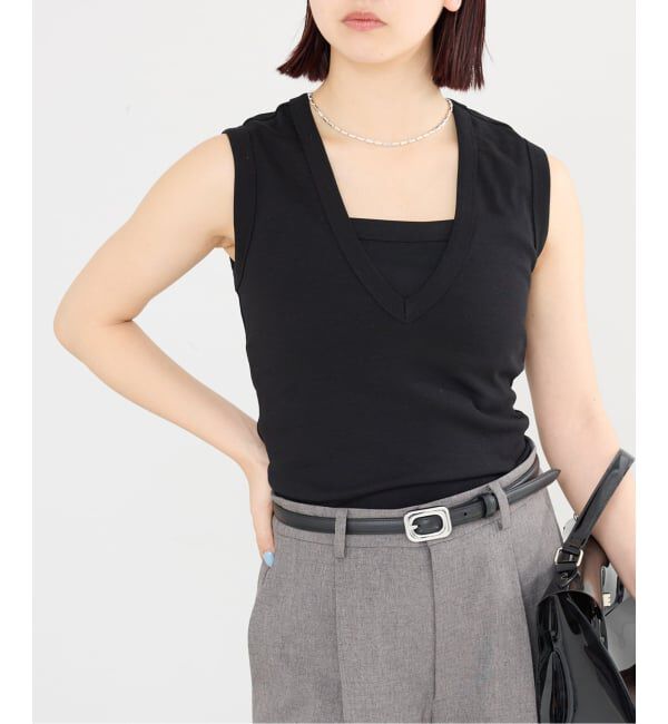 IENA「《予約》FLORE FLORE/フローレフローレ MAYCAMI キャミソール」|キャミソール|