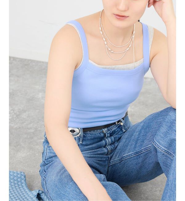 IENA「《予約》FLORE FLORE/フローレフローレ MAYCAMI キャミソール」|キャミソール|