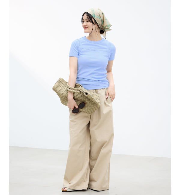 IENA「《予約》FLORE FLORE/フローレフローレ CARTEE Tシャツ」|Tシャツ・カットソー|