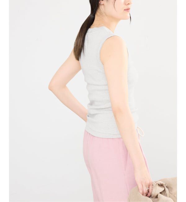 IENA「《予約》FLORE FLORE/フローレフローレ DEWITANK タンクトップ」|タンクトップ|