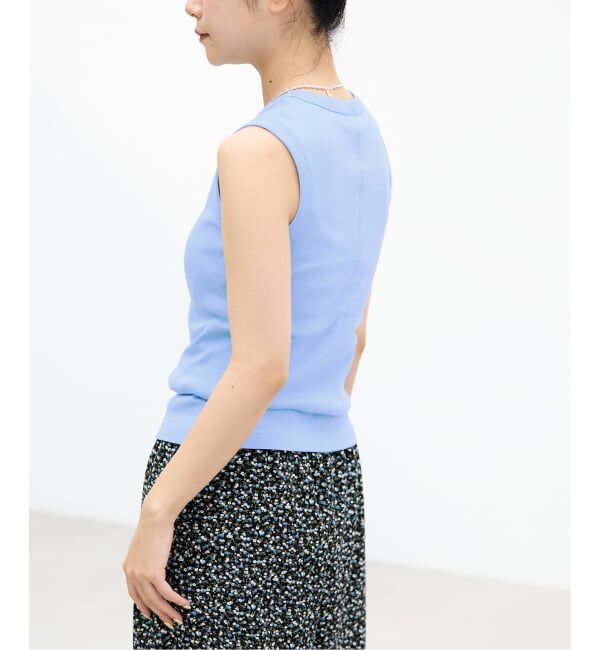 IENA「《予約》FLORE FLORE/フローレフローレ DEWITANK タンクトップ」|タンクトップ|