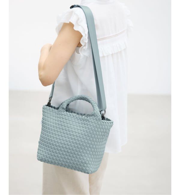 IENA「《予約》NAGHEDI/ナゲディ 別注 St Barths Small Tote バッグ SN03012LD」|トートバッグ|ブルー