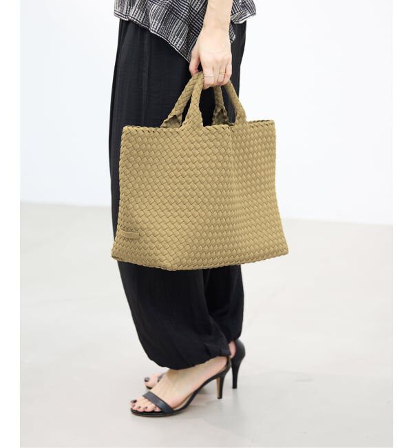 IENA「《予約》NAGHEDI/ナゲディ 別注 St.Barths Medium Tote バッグ SN03013LD」|トートバッグ|
