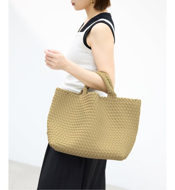 IENA「《予約》NAGHEDI/ナゲディ 別注 St.Barths Medium Tote バッグ SN03013LD」|トートバッグ|