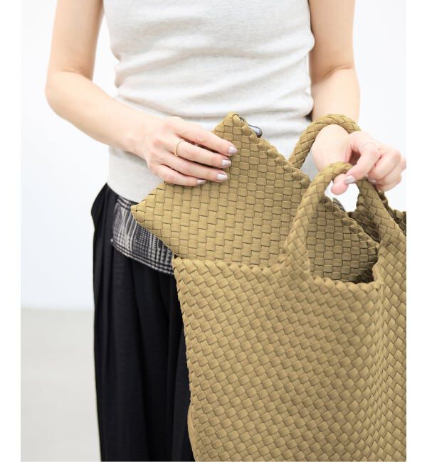 IENA「《予約》NAGHEDI/ナゲディ 別注 St.Barths Medium Tote バッグ SN03013LD」|トートバッグ|