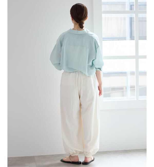 IENA「《追加予約》ラミーリヨセル2wayシャツ」|シャツ・ブラウス|