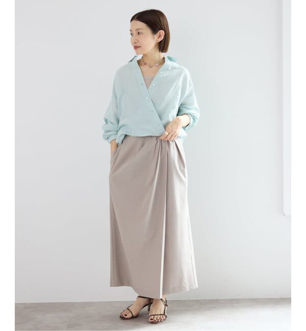 IENA「《追加予約》ラミーリヨセル2wayシャツ」|シャツ・ブラウス|