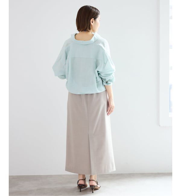 IENA「《追加予約》ラミーリヨセル2wayシャツ」|シャツ・ブラウス|