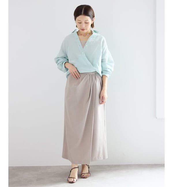 IENA「《追加予約》ラミーリヨセル2wayシャツ」|シャツ・ブラウス|